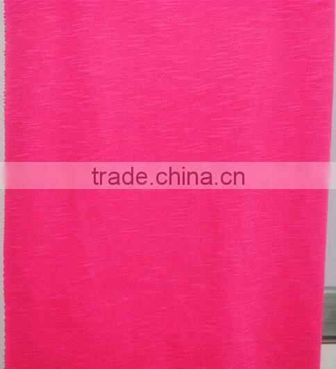 slub jersey fabric