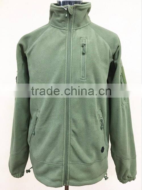 2017 Lastest style winterproof polar fleece mens jacket