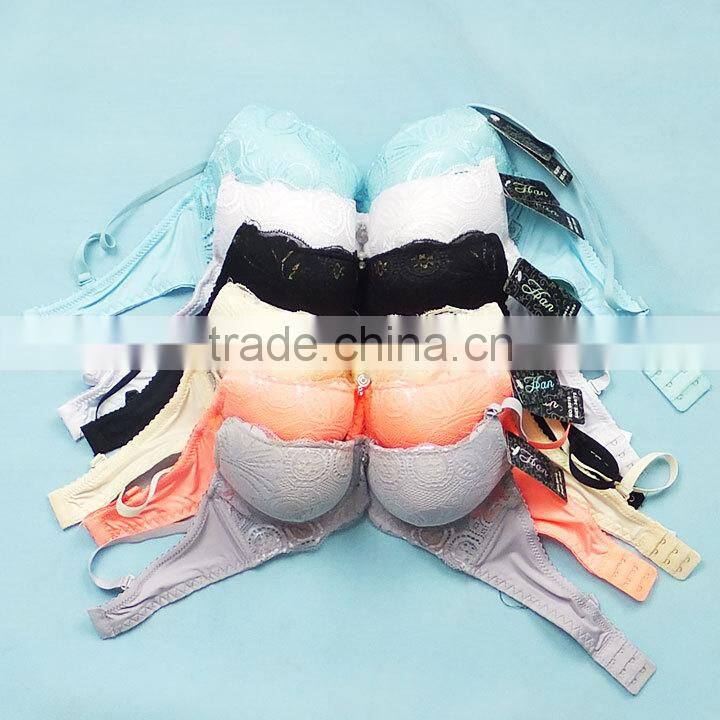 2014 Ladies Fashion Lace Bra Stock, Ref.140406