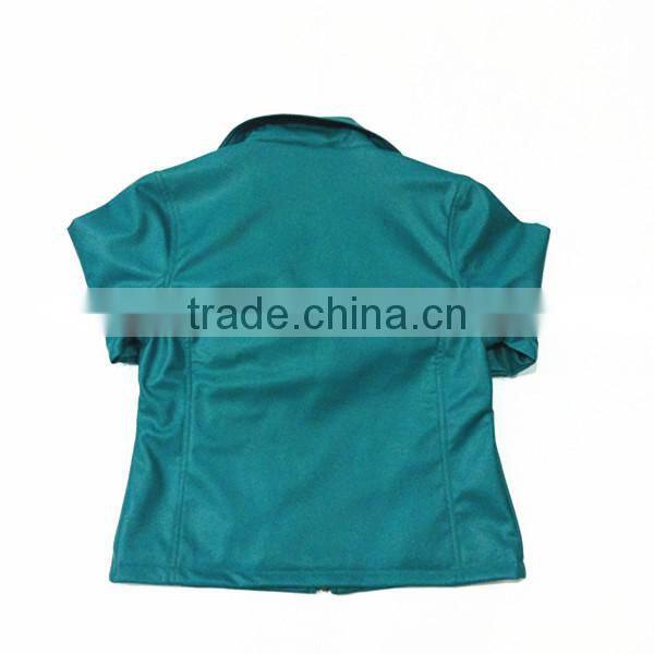 2015 Best Seller Colorful Cheap Price Ladies Leather Jacket