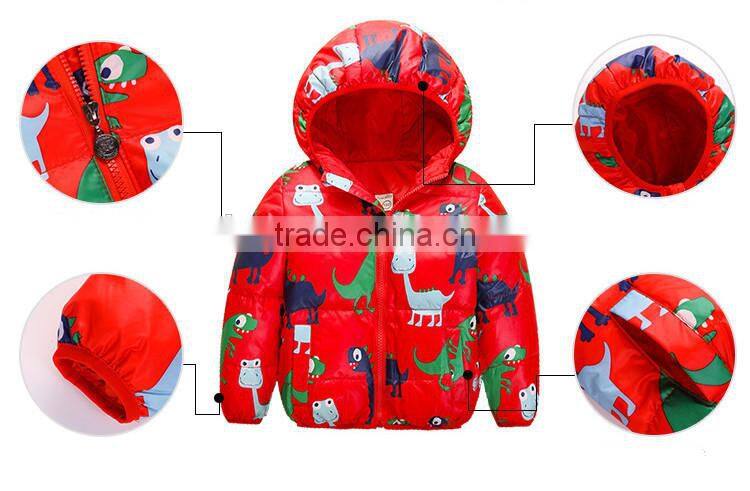 Hot sale latest design OEM cheap high quality kids duck down jacket outdoor warm new product kid wear