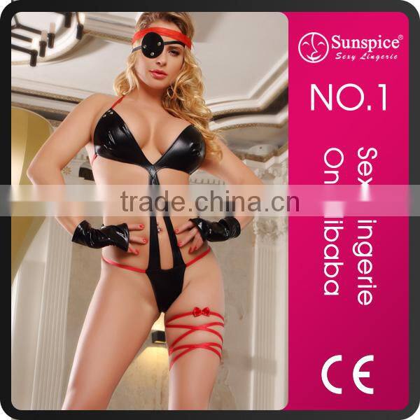 Factory Stock Erotic Sexy Mature Women Pirate Costume
