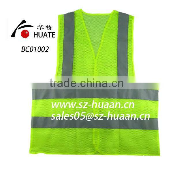 BC01002 Lemon Yellow Safety Vest