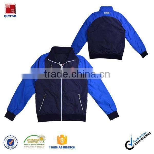 plain classic full zipper round collar winter&autumn cotton tracksuits