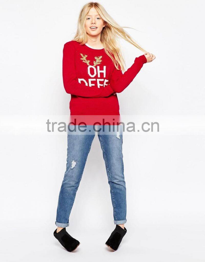 2016 ugly christmas sweater designs for women
