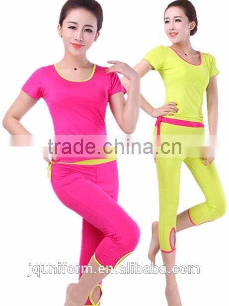 Custom Comfortable Gym Excercise Activewear, Sexy Sports Wear Yoga Uniforms for Women