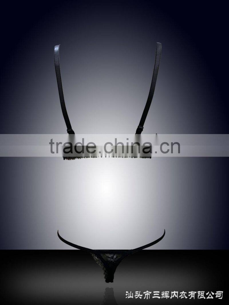 see through mesh sexy corset lingerie night dress Shantou factory sexy night wear