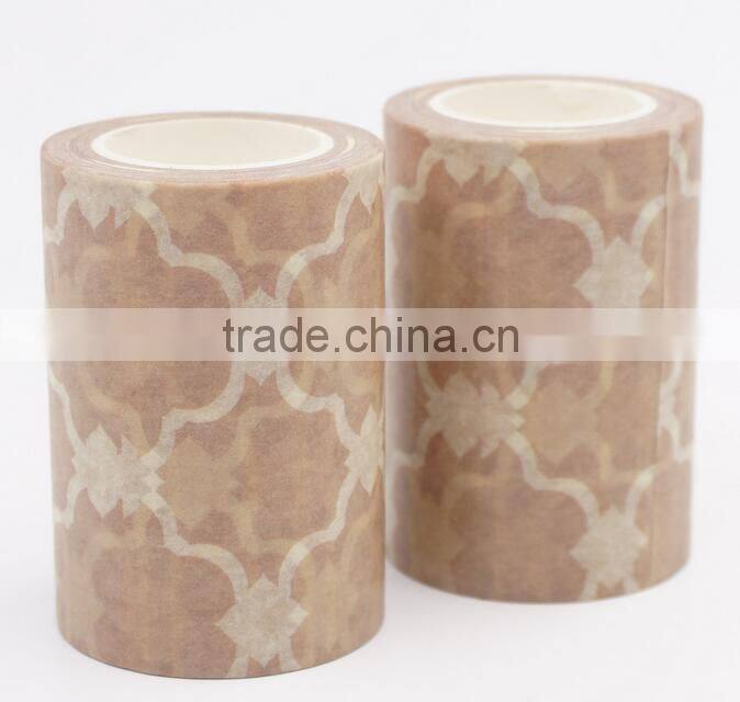 Super Wide washi masking paper tape for wall sticker