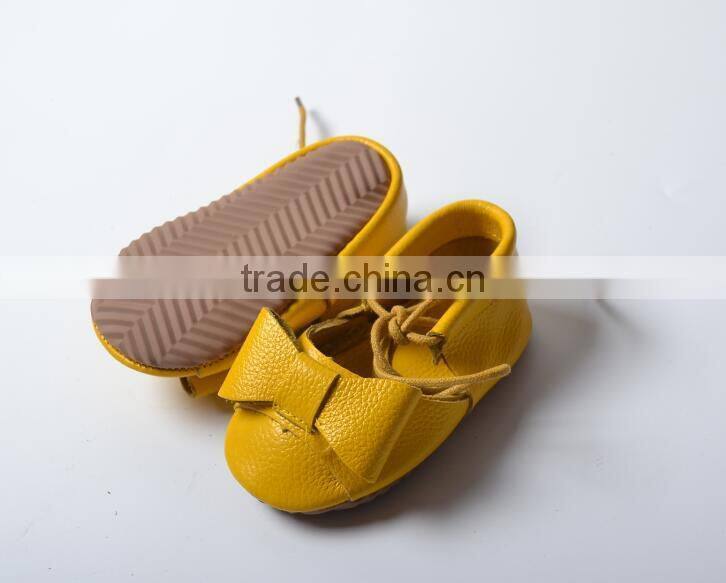 Lace fix leather baby moccasins, baby moccasins with lace