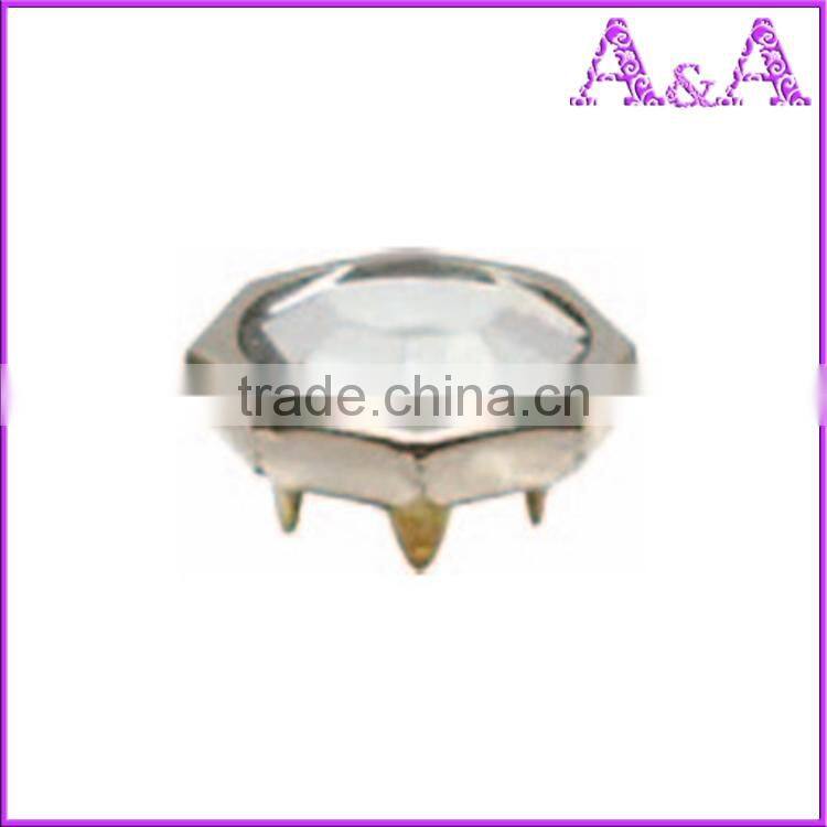 PRB6397a silver metal ring snap button