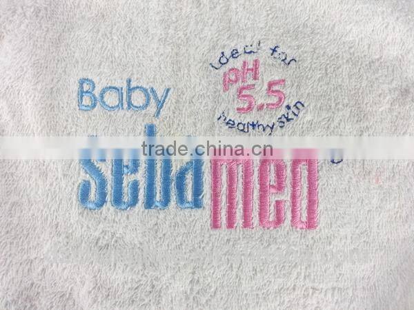 cheap cotton terry embroidery baby bib
