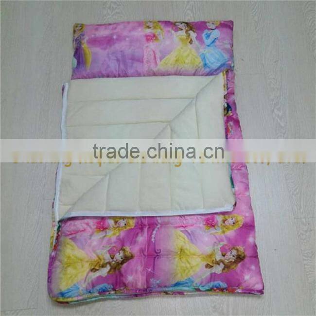 Zipped Anti-pilling Plush Polar Fleece Sleeping Bag for Travel