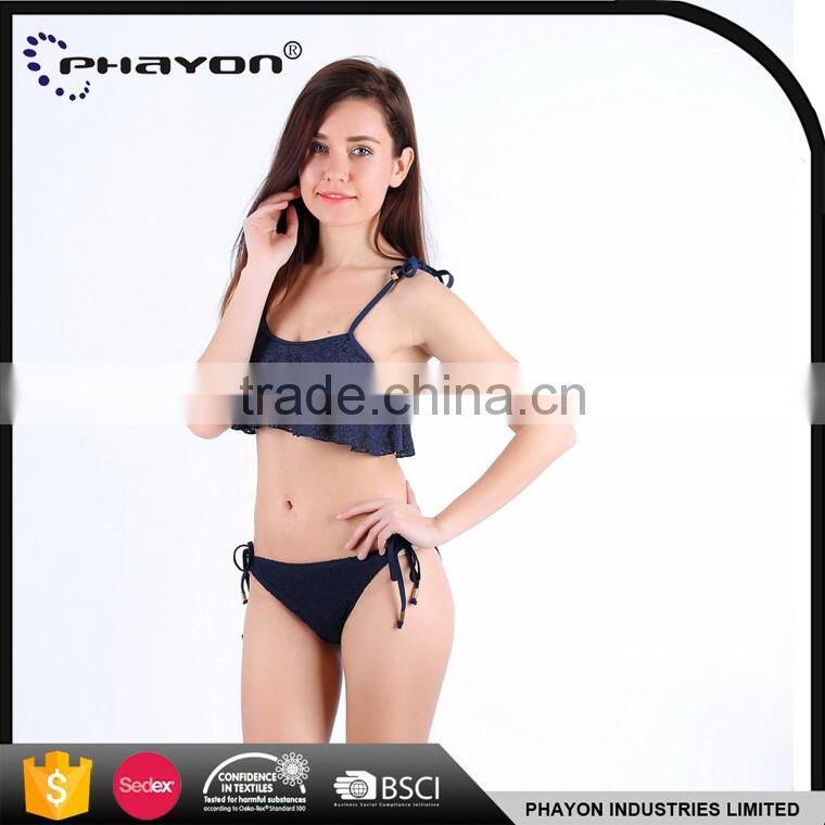 < OEM> Polyester / Cotton Material and Adults Age Top Selling Product Biquini Brazilian