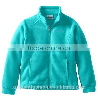 2014 hot sale long girl orange polar fleece blanket coat jacket