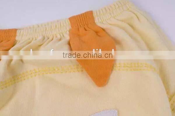 lovely monkey style soft cotton washable baby cloth diaper nappy