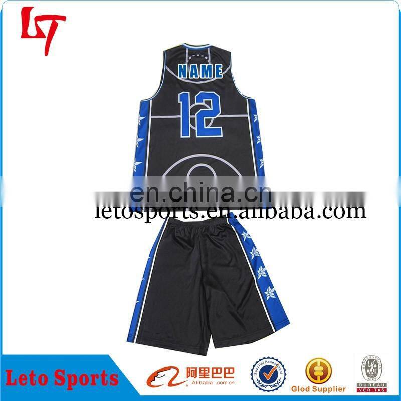 OEM Fashionable Sublimation basketball jersey uniform design