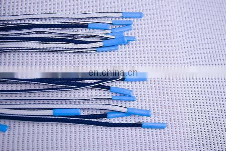 braid cord with silicone end for garment