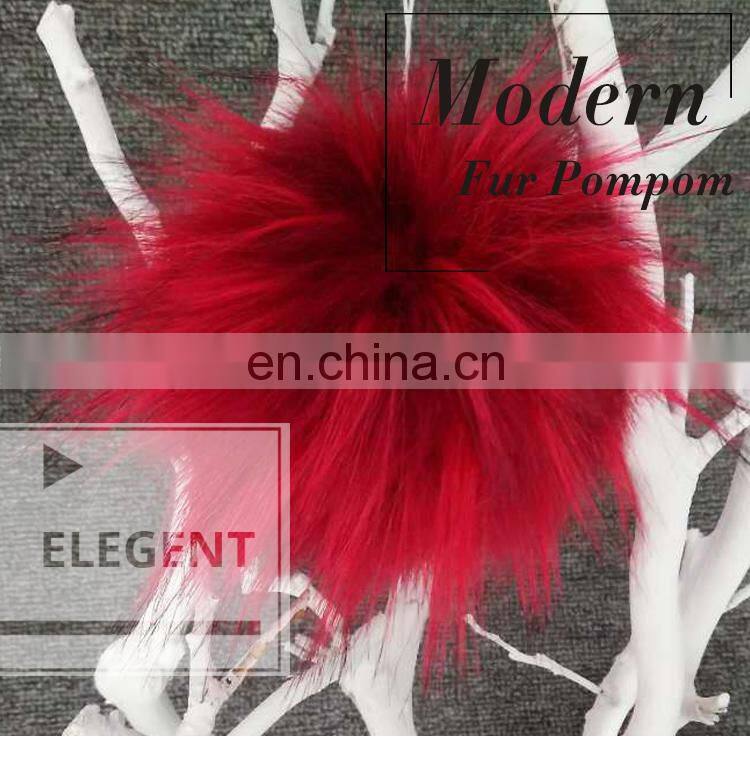 2017 Faux Fur Ball POMPOM Accessories