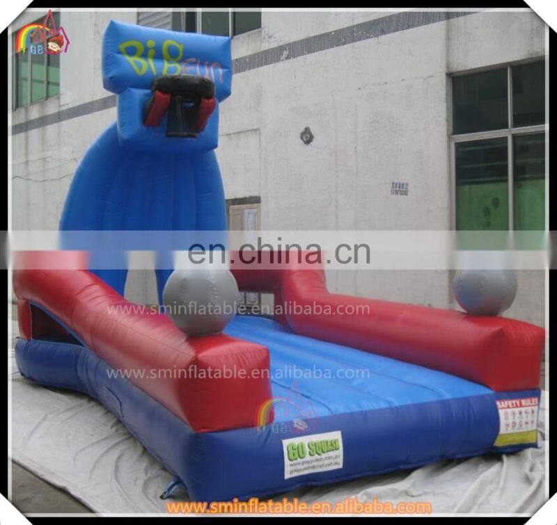 Funny inflatable football gate,inflatable soccer shoot goal,ball goal post game for kid