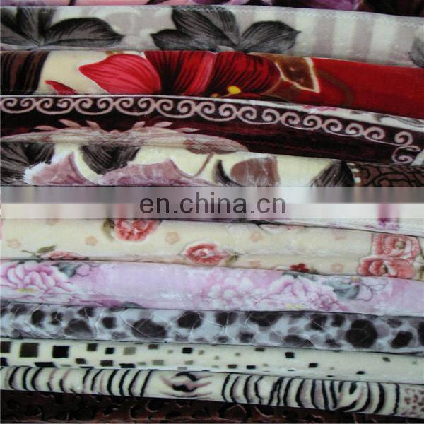 Cheap super soft 100% polyester blanket packed polyester blanket 5kg