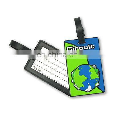 free sample luggage tag/custom luggage tag/PVC luggage tag