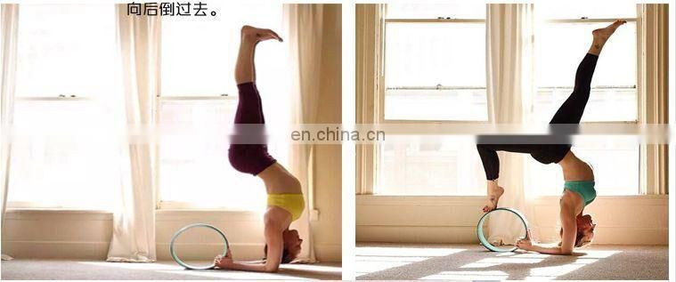 Yoga wheel, exercise wheel prop,fitness yoga wheel pose