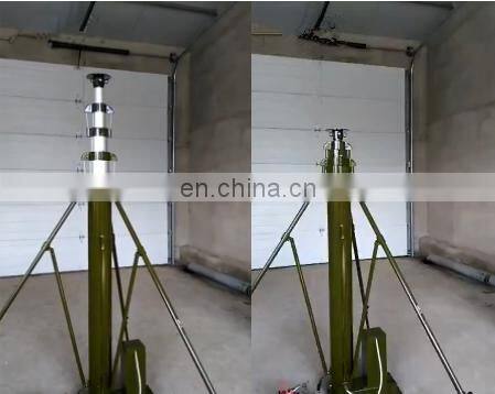 6m electric tripod telescoping antenna pole fast extending pole