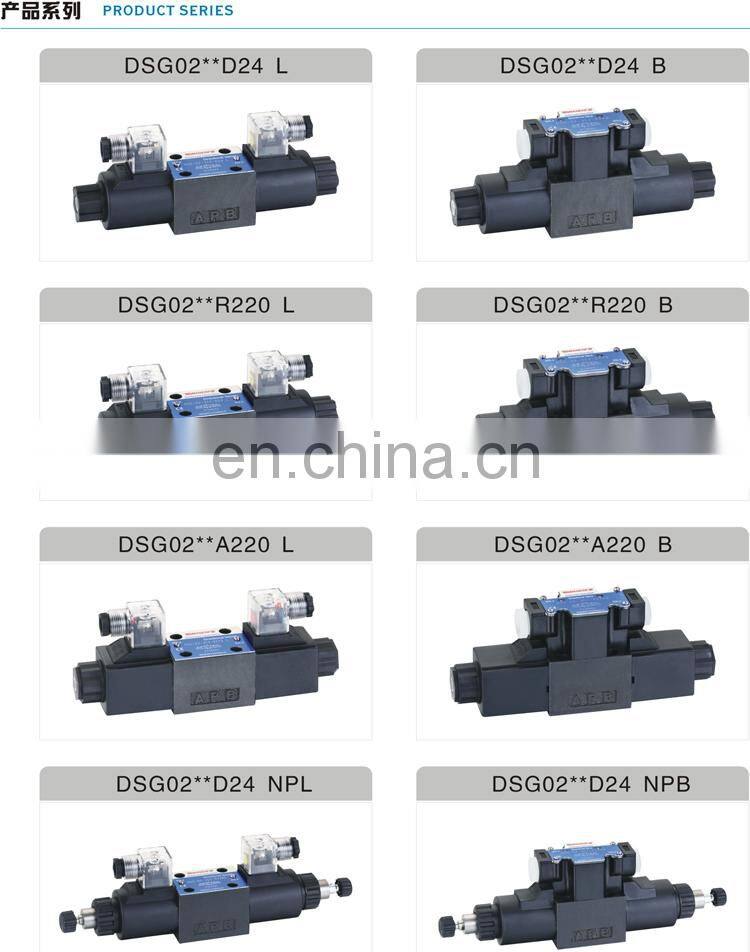 DSG-02-2B2 DSG-03-2B2 DSG-02-2B3B DSG-03-2B3B Hydraulic solenoid , YUKEN series valves, Directional control valve