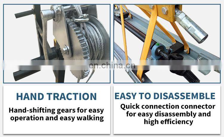 concrete leveling tools of construction machine used in concrete floor
