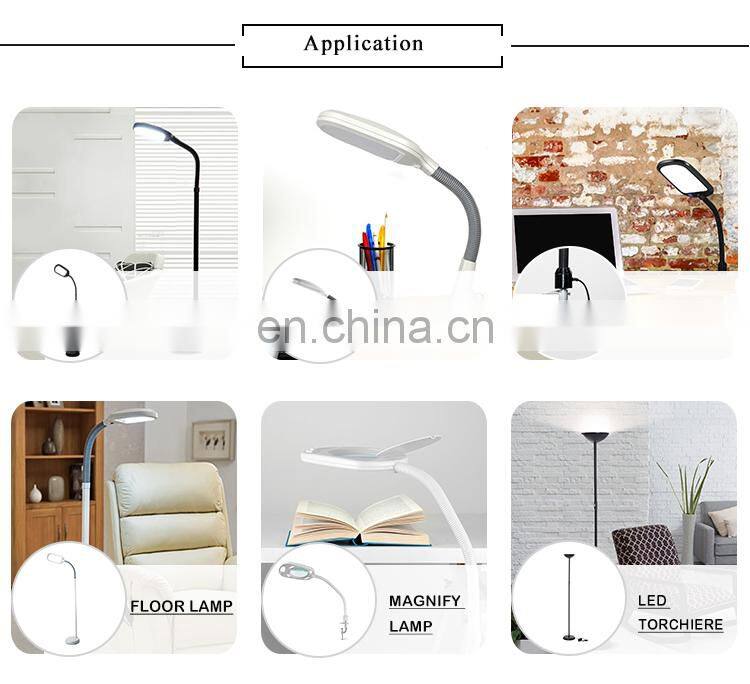 led magnify floor lamp for reading task light home decor