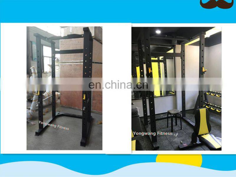 Commercial fitness equipment strength training power rack