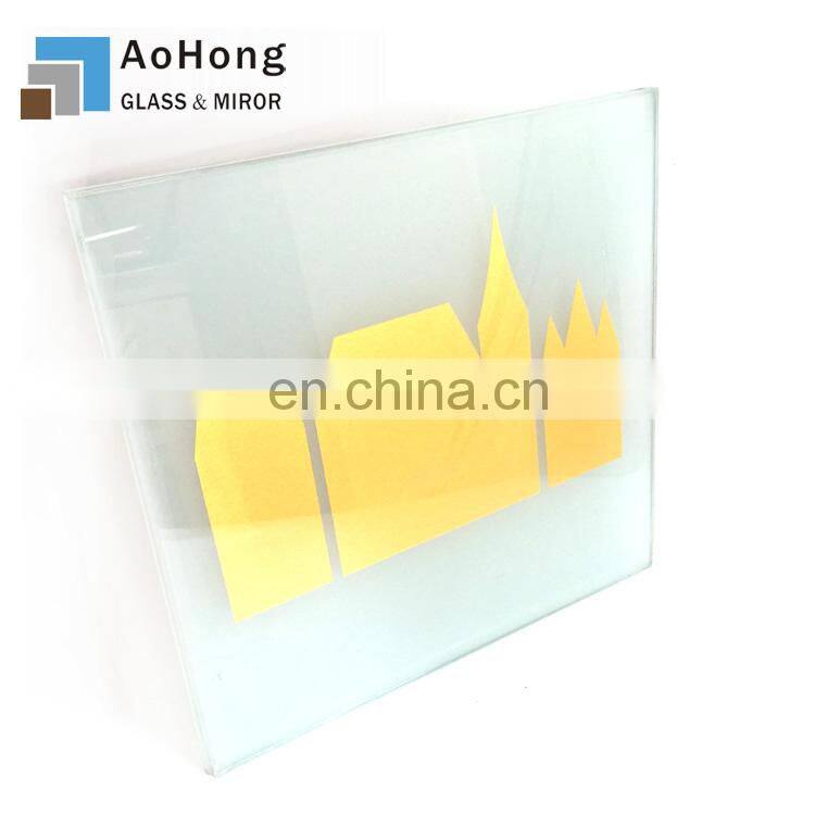 Customized Tempered Designed Silkscreen Silk Screen Printing Laminated Glass