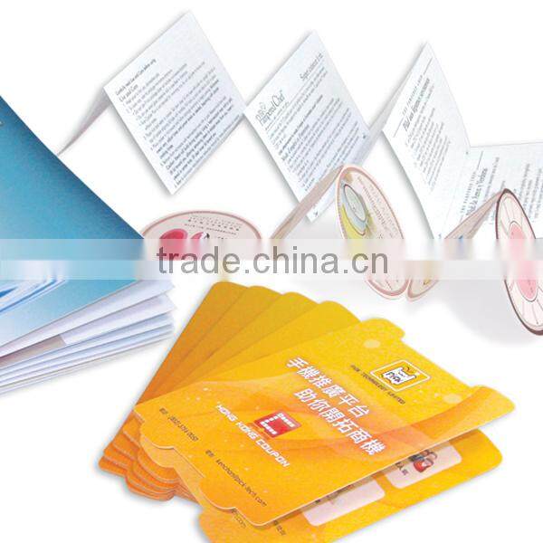 Customized Design Printing Service Promotion Instruction Booklet Catalog Leaflet Flyer Brochure Book Printing