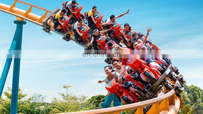 amusement park funfair lost gravity roller coaster extreme rides