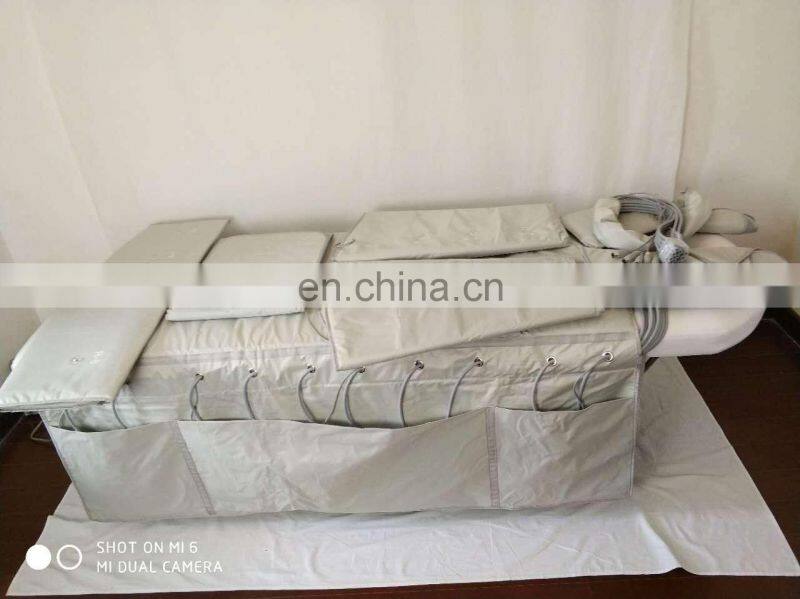 Pretty looking body smlimming beauty machine air pressotherapy + EMS + infrared with good quality