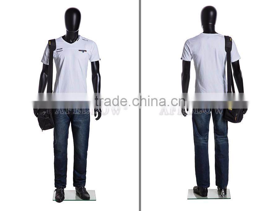 plastic mannequin abstract black men mannequin male dummy manikin SM1BKEG