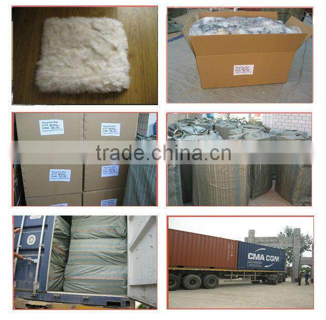 Fashionable Sheepskin Chair Seat Cushion