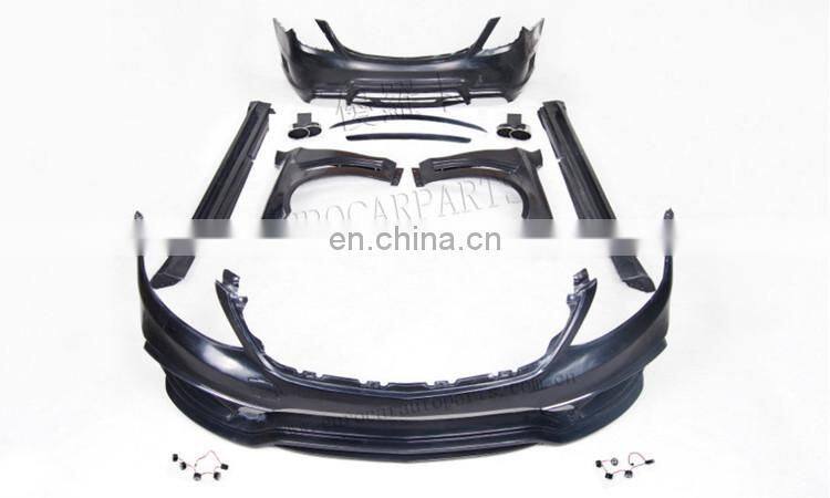 W222 WD full set fit for  S-CLASS W222 S350 S500 S550 changing into WD style W222 body kits