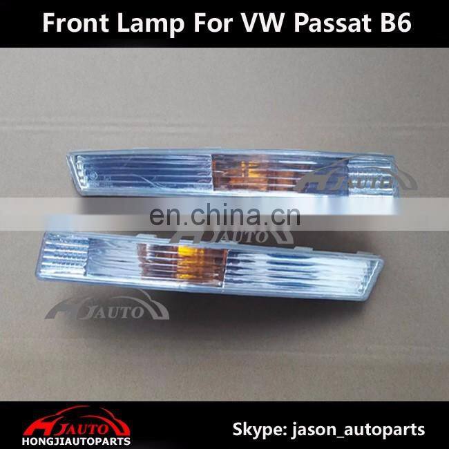 Car Front Bumper Turn Signal Light Lamp Lens Indicator for VW Passat B6 3C0953041E / 3C0953042E