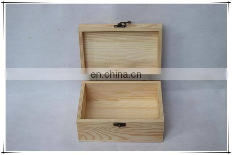 customized size wood sliding lid top packing box wood sliding lid box with glass lid for makeup