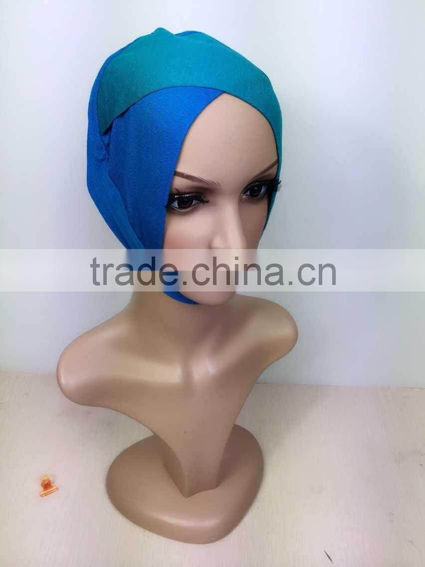 U079 fashion convenient Turban cotton muslim underscarfs