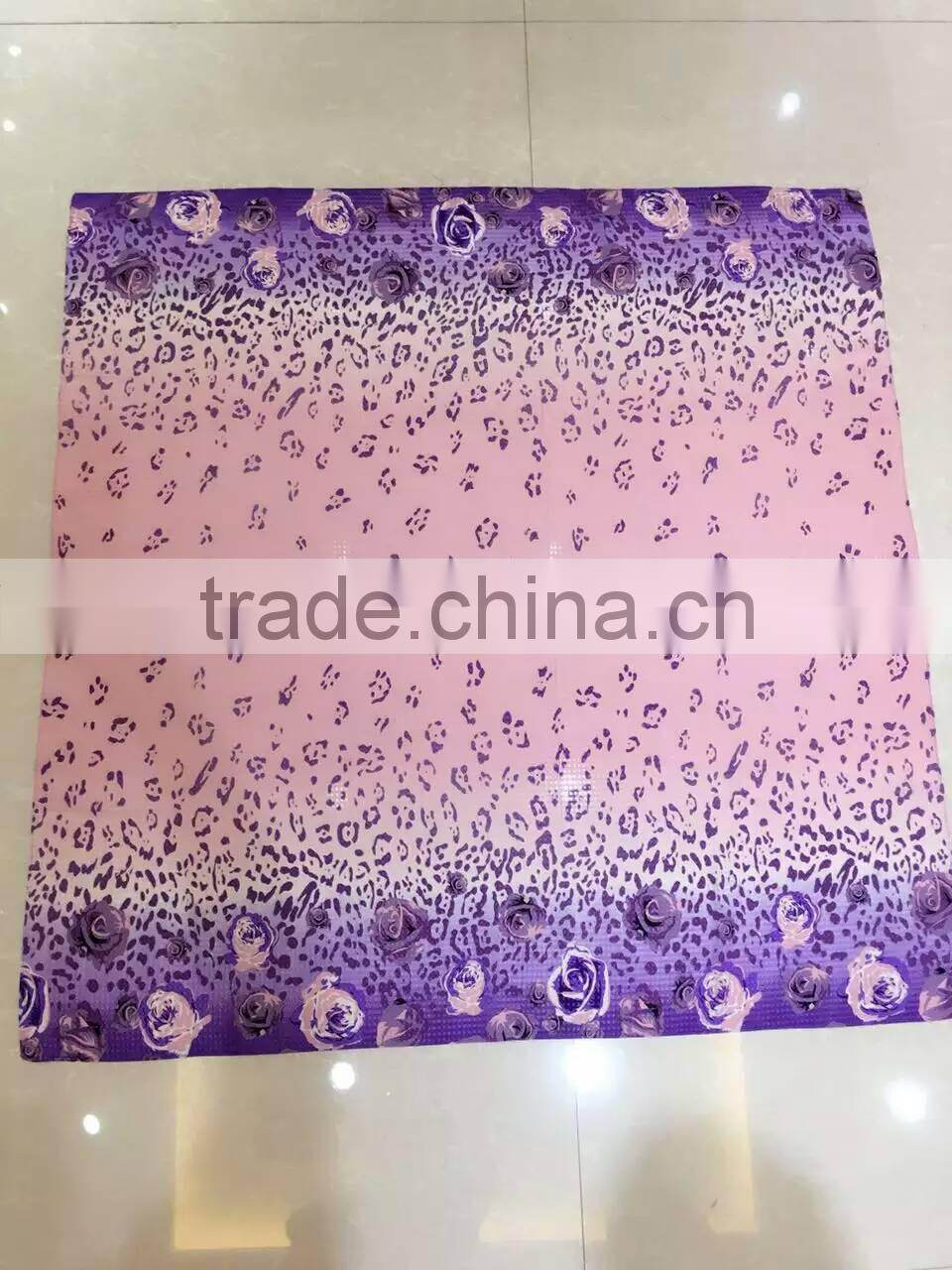 newest design softy cotton printed muslim square scarf 2016 women shawl wrap