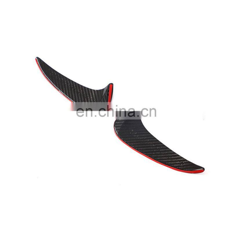 Modify Luxury Benz GLA Class DRY Carbon Fiber H247 Rear Bumper Canards for Mercedes GLA250 GLA35 AMG 4-Door 2020-2021