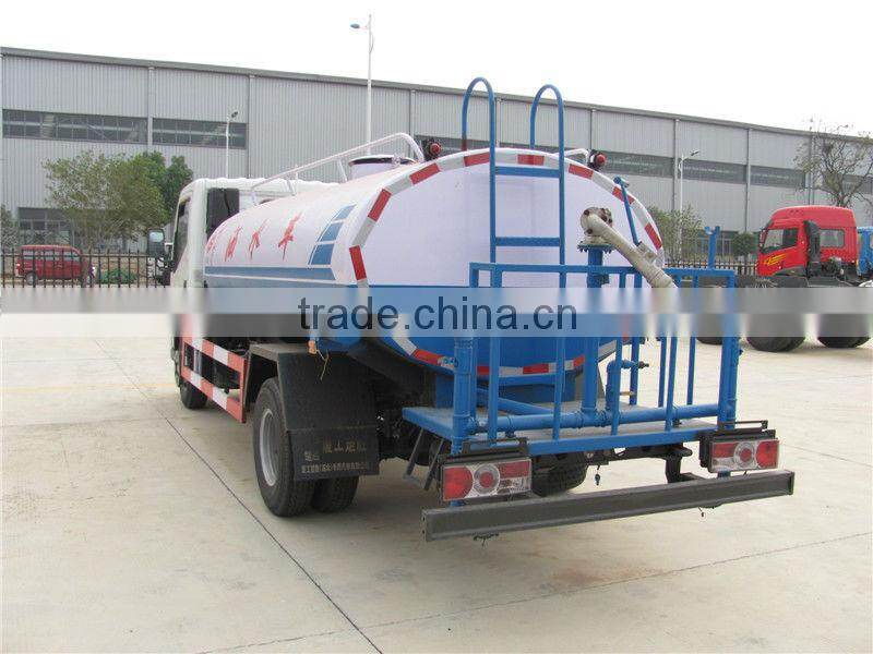 5m3 Dongfeng Captain watering tanker truck