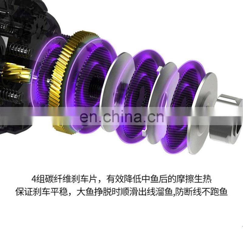 Left Right Hand Baitcasting Reel 17+1 axis fishing line wheel 7.2:1 sea fishing wheel