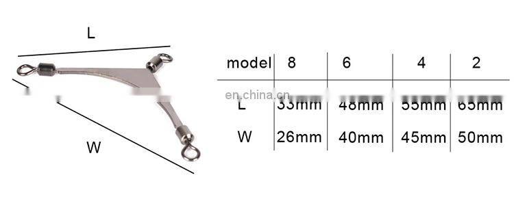 Flexible rotation Cross brass barrel fishing snap swivel