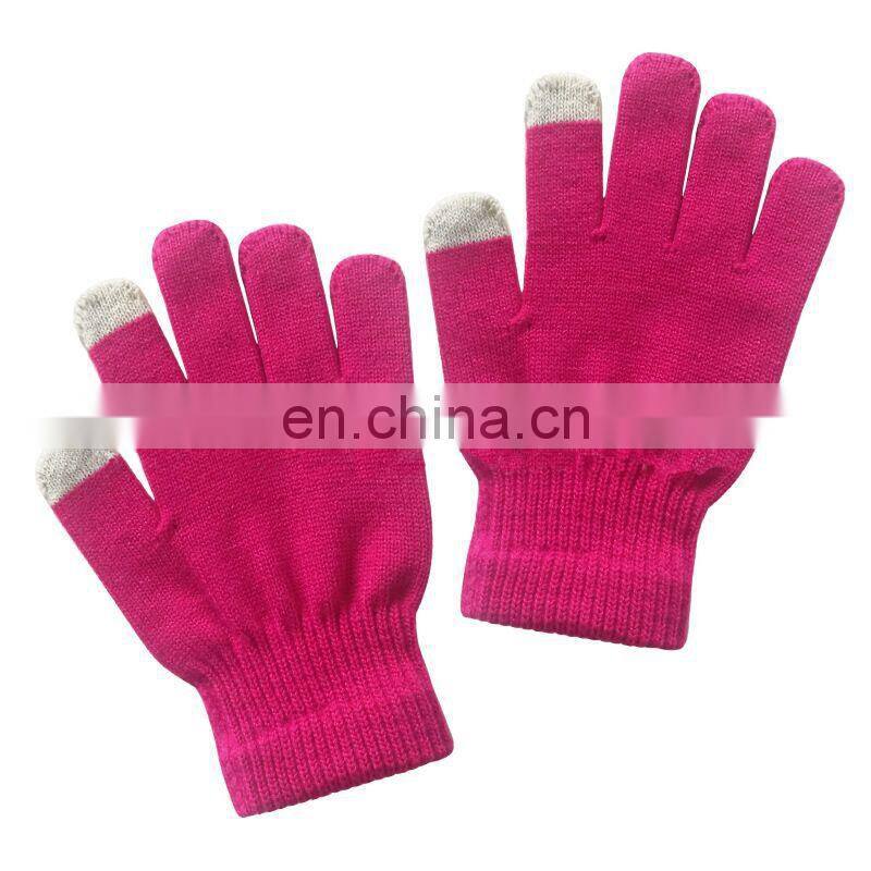 100% Cotton Warm Windproof Touchscreen Breathable Work Gloves Unisex