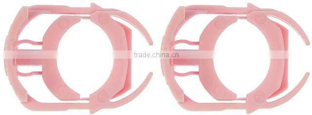 PINK FUEL RETAINING CLIP, DOUBLE LOCKING