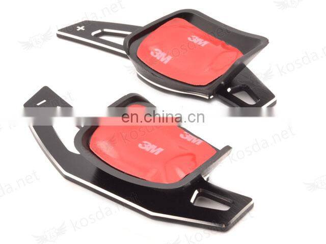 Carbon Fiber Black Paddle Shift Extensions DSG For Golf 5 MK5 6 MK6  R32 R R20