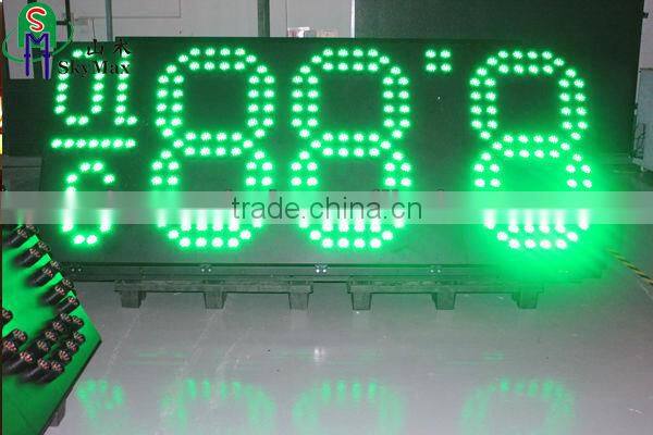 alibaba high brightness 42 inch big 8 gas station price LED signs